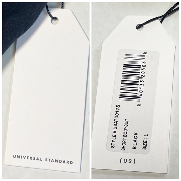 •UNIVERSAL STANDARD• Next-to-Naked Bodyshort in Black Size 22-24 - Picture 10 of 13